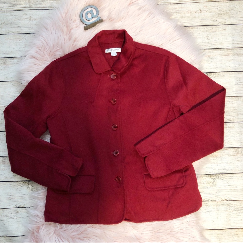 Pendleton | Petite Wool Jacket/Coat 100% Wool M